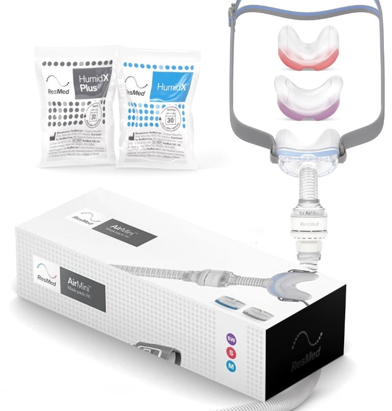 ResMed AirMini Mask Setup Pack with AirFit N30 Nasal CPAP Mask