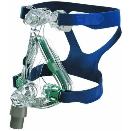 ResMed Mirage Quattro Full Face CPAP Mask with Headgear - sleeptech